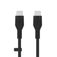 Belkin BoostCharge Flex USB-C bo USB-C Cable 60W 1M - Kabloya USB-C bo USB-C bi teknolojiya BoostCharge, hêza 60W, dirêjahiya 1 metreyî