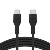 Belkin BoostCharge Flex USB-C bo USB-C Cable 60W 1M - Kabloya USB-C bo USB-C bi teknolojiya BoostCharge, hêza 60W, dirêjahiya 1 metreyî