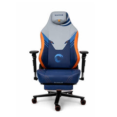 Master Gaming Chair 5D Armrest Metal Base Blue-Front