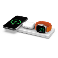 Şarjêra Bêtêl a Belkin MagSafe 3 di 1 de - Şarjêra Bêtêl a Belkin MagSafe 3 di 1 de, Şarjkirina Bilez a 15W ji bo iPhone û Apple Watch