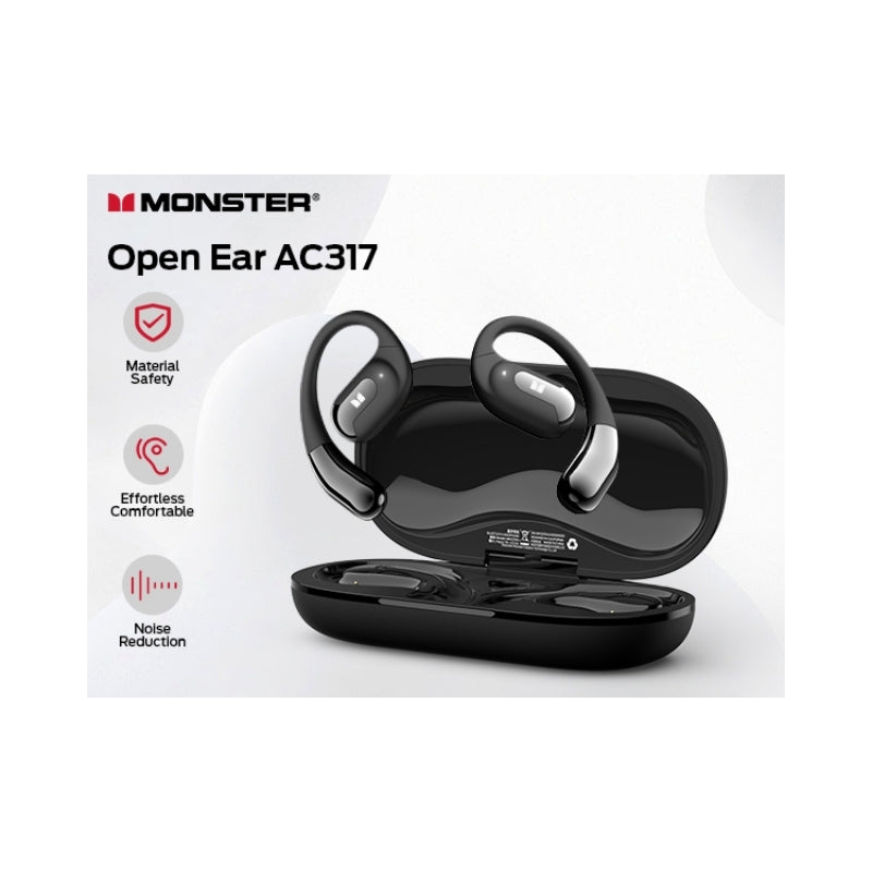 سماعات مونستر اللاسلكية Monster Open Ear AC317 Wireless Headphones