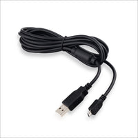 كابل شحن ومزامنة USB لأذرع PS4 Xbox PC - 2 متر - أسود | PS4 Xbox PC Controller USB Charging & Sync Cable - 2M - Black