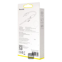 Baseus Type-C to 3.5mm Audio Adapter L54 Black | محول بيسوس من Type-C إلى 3.5mm أسود