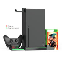 Dobe - Multifunctional Charging Dock - For Xbox Series X - Black | قاعدة شحن متعددة الوظائف - دوبي - لجهاز اكس بوكس سيريس اكس - أسود