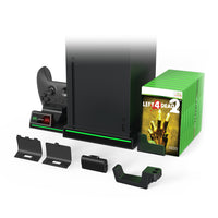 Dobe - Multifunctional Charging Dock - For Xbox Series X - Black | قاعدة شحن متعددة الوظائف - دوبي - لجهاز اكس بوكس سيريس اكس - أسود