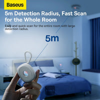 Baseus Heyo Camera Detector Mini Travel Hotel Hidden Camera Finder Camera Infrared Detector White | جهاز كشف الكاميرات المخفية بيسوس هيو للسفر والفنادق