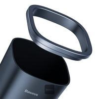 Baseus Dust-free Car Trash Can Black - سلة مهملات سيارة بيسوس خالية من الغبار سوداء