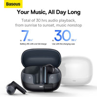Baseus Bowie M2s Pro TWS Earphones Black - سماعات بيسوس بوي M2s برو لاسلكية سوداء