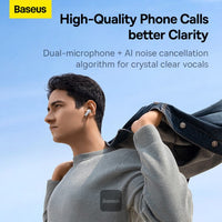 Baseus Bowie M2s Pro TWS Earphones Black - سماعات بيسوس بوي M2s برو لاسلكية سوداء