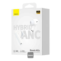 Baseus Bowie M2s Pro TWS Earphones Black - سماعات بيسوس بوي M2s برو لاسلكية سوداء