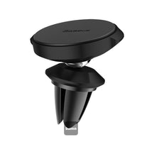 Baseus Small Ears Magnetic Bracket (Air Outlet) Black | حامل بيسوس مغناطيسي للسيارة أسود