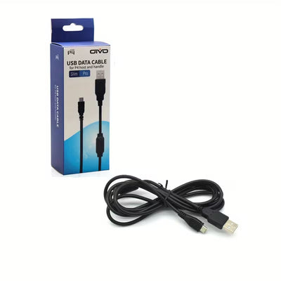 كابل شحن ومزامنة USB لأذرع PS4 Xbox PC - 2 متر - أسود | PS4 Xbox PC Controller USB Charging & Sync Cable - 2M - Black