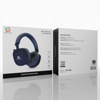 سماعة ماستر اللاسلكية بمنفذ تايب سي وبخاصية الغاء الضوضاء و وقت تشغيل حتى 30 ساعة | Master ANC Wireless Headphones Bluetooth 5.0 Active Noise Cancelling 30H Playtime USB-C Charging