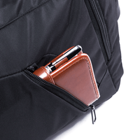 حقيبة السفر بانجي بسعة 40 لتر متعددة الوظائف - اسود | BANGE BG-1917D 40L Travel Bag – Black