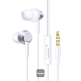 سماعات Baseus Encok HZ11 السلكية | Baseus Encok HZ11 Wired Earphones White