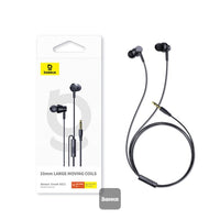 سماعات Baseus Encok HZ11 السلكية - Baseus Encok HZ11 Wired Earphones Black