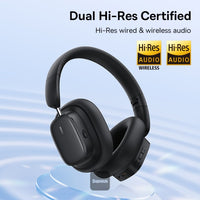 Baseus Bowie H1i Noise-Canceling Headphones Black - سماعات بيسوس بوي H1i بخاصية إلغاء الضوضاء سوداء