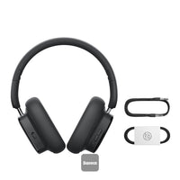 Baseus Bowie H1i Noise-Canceling Headphones Black - سماعات بيسوس بوي H1i بخاصية إلغاء الضوضاء سوداء