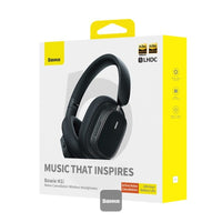 Baseus Bowie H1i Noise-Canceling Headphones Black - سماعات بيسوس بوي H1i بخاصية إلغاء الضوضاء سوداء