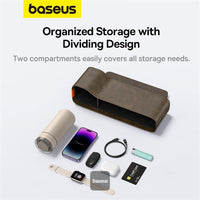 Baseus OrganizeFun Car Console Organizer Black - منظم كونسول سيارة بيسوس أورجنايز فن أسود