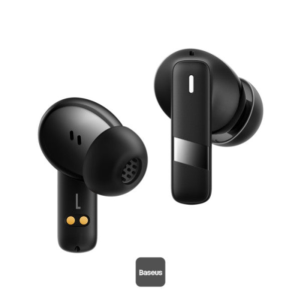 Baseus Bowie E20 TWS Earphones Black - سماعات بيسوس بوي E20 لاسلكية سوداء