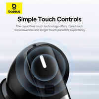 Baseus Bowie E20 TWS Earphones Black - سماعات بيسوس بوي E20 لاسلكية سوداء