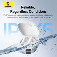 سماعات بيسوس بوي E20 لاسلكية TWS بيضاء | Baseus Bowie E20 TWS Earphones White