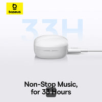 سماعات بيسوس بوي E20 لاسلكية TWS بيضاء | Baseus Bowie E20 TWS Earphones White