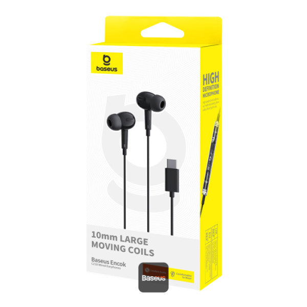 Baseus Encok CZ18 Type-C Wired Earphone سماعة بيسوس إنكوك
