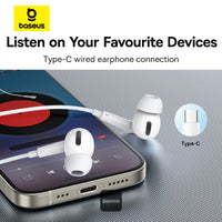 Baseus Encok CZ18 Type-C Wired Earphone سماعة بيسوس إنكوك