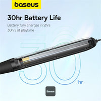 سماعات باسيوس بوي P1 نيك باند أسود - Baseus Bowie P1 Neckband Earphones Black