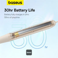Baseus Bowie P1 Neckband Earphones White - سماعات بيسوس بوي P1 نيك باند أبيض