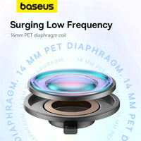 Baseus Bowie P1 Neckband Earphones White - سماعات بيسوس بوي P1 نيك باند أبيض