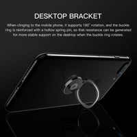 Baseus Privity Ring Bracket Black | حامل خاتم بيسوس بريفيتي أسود