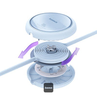 كابل بيسوس قابل للسحب Baseus Free2Pull Retractable Cable C→iP 20W 1m Blue
