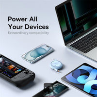 كابل بيسوس قابل للسحب Baseus Free2Pull Retractable Cable C→iP 20W 1m Blue