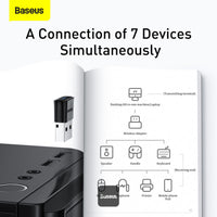 Baseus BA04 Mini Bluetooth Adapter 5.0 - محول بلوتوث بيسوس ميني للكمبيوتر