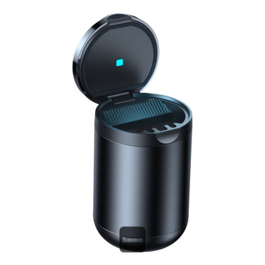 Baseus Premium 2 Car Ashtray Black - منفضة سيارة بيسوس بريميوم 2 سوداء