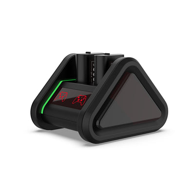 بطاريات قابلة للشحن مع محطة شحن - Dobe - Rechargeable Battery Packs and charger Station - For Xbox Controller - Black