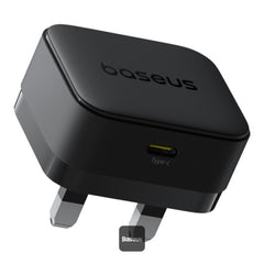 Baseus Palm Charger 1C 20W UK Black | شاحن بيسوس بالم 20 واط منفذ واحد UK أسود