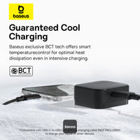 Baseus Palm Charger 1C 20W UK Black | شاحن بيسوس بالم 20 واط منفذ واحد UK أسود