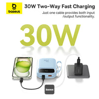 Baseus QPow2 20000mAh Power Bank 30W - بيسوس باور بانك 20000 مللي أمبير 30 واط