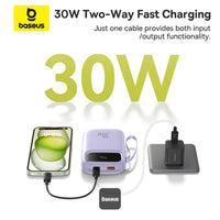 Baseus QPow2 20000mAh Power Bank 30W - بيسوس باور بانك 20000 مللي أمبير 30 واط
