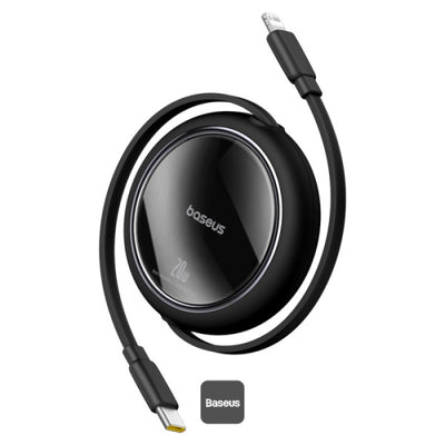 كابل بيسوس قابل للسحب USB-C إلى آيفون 20W 1 متر | Baseus Free2Pull Retractable Cable C to iPhone 20W 1m