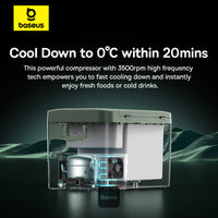 Baseus T-Space Car Refrigerator Freezer & Cooler for Tesla Model Y 26.1L - ثلاجة سيارة بيسوس لتسلا موديل Y