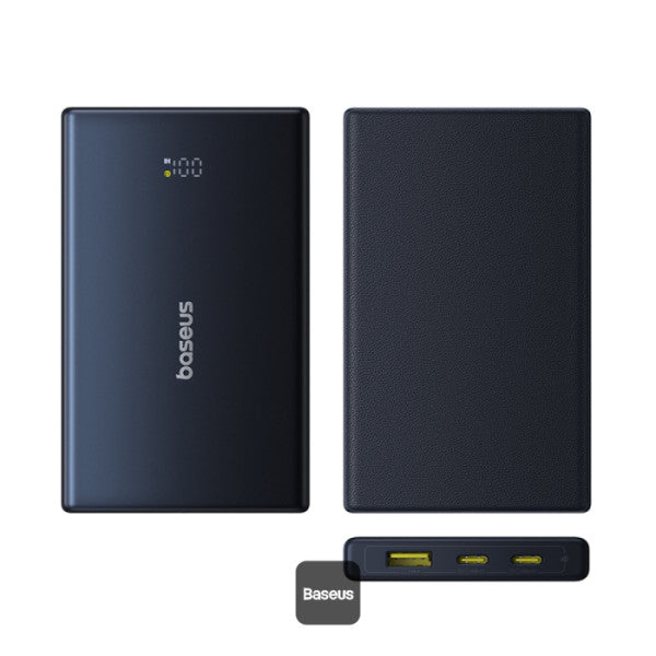 Baseus PicoGo Power Bank 10000mAh 20W Black - بيسوس بيكو جو باور بانك 10000 مللي أمبير 20 واط أسود