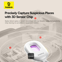 Baseus Heyo Series II Infrared Camera Detector - Mini Travel Hotel Hidden Camera Finder - كاشف الكاميرات المخفية