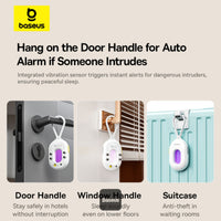Baseus Heyo Series II Infrared Camera Detector - Mini Travel Hotel Hidden Camera Finder - كاشف الكاميرات المخفية
