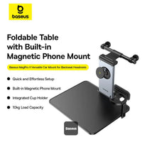 Baseus MagPro II Versatile Car Mount Backseat Black | حامل سيارة بيسوس MagPro II متعدد الاستخدامات للمقعد الخلفي أسود