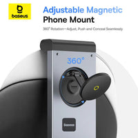 Baseus MagPro II Versatile Car Mount Backseat Black | حامل سيارة بيسوس MagPro II متعدد الاستخدامات للمقعد الخلفي أسود